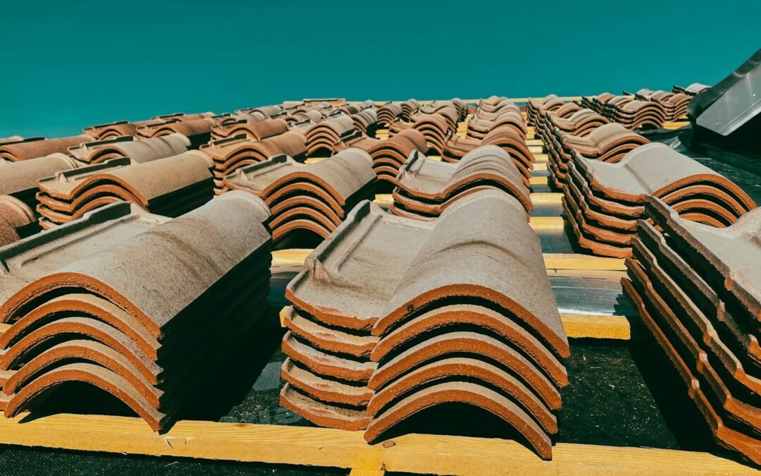 a group of wooden chairs